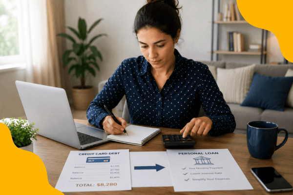 How to Consolidate Credit Card Debt With a Personal Loan